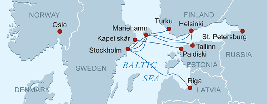 Tallink destinations